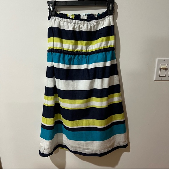 Strapless Striped Sundress - Picture 2 of 4